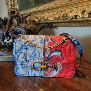 Salvatore Ferragamo crossbody bag in beautiful vibrant colors